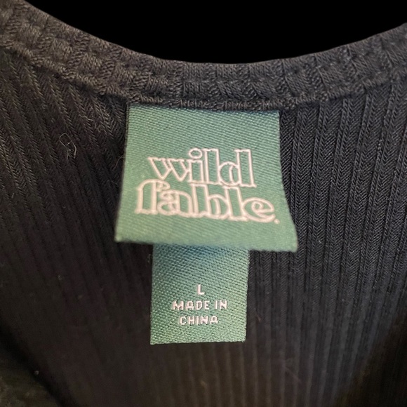 Black Bodysuit - wild fable Target - Large - Picture 3 of 3